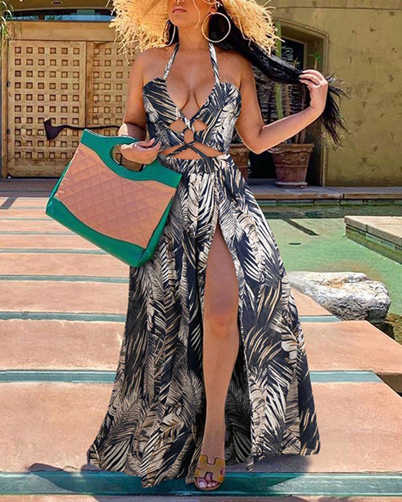 Palm Springs Sexy Maxi Dress