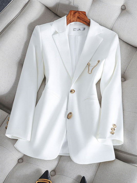 BLAZER SLIM MARY - WHITE