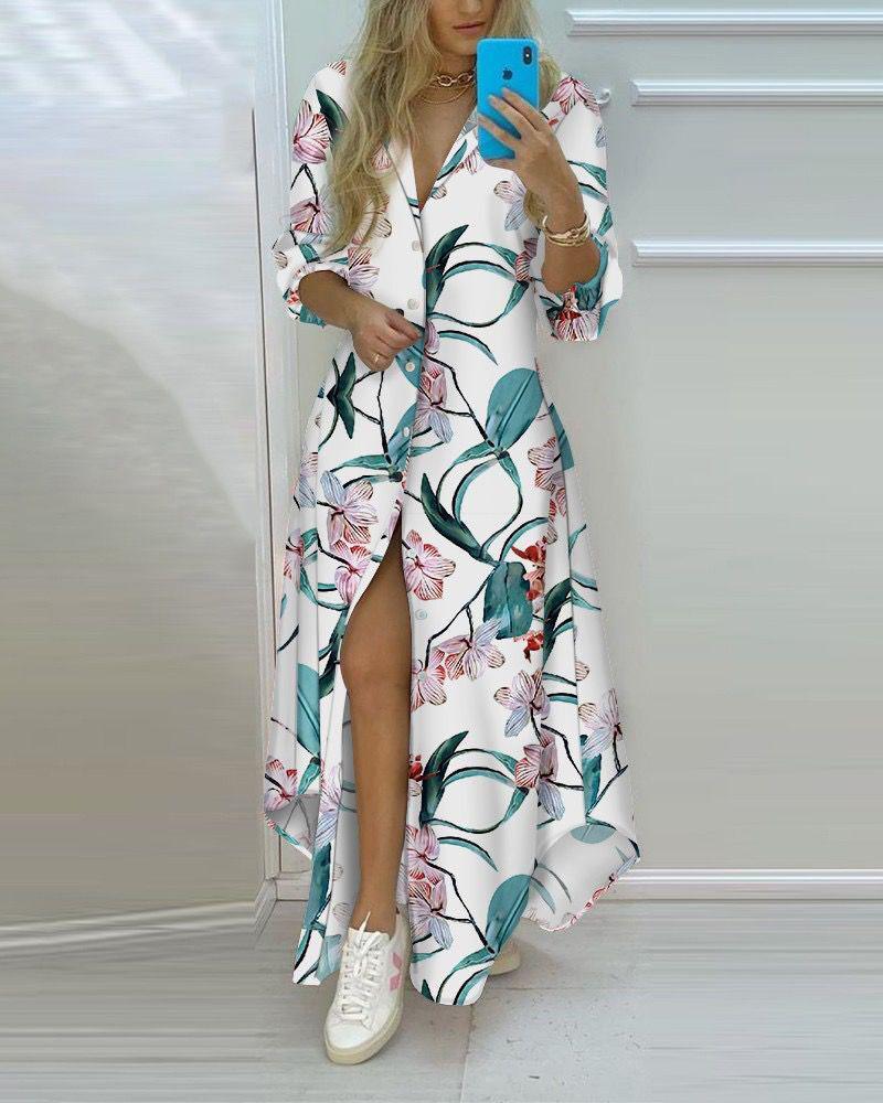 New Fashion Printed Dress