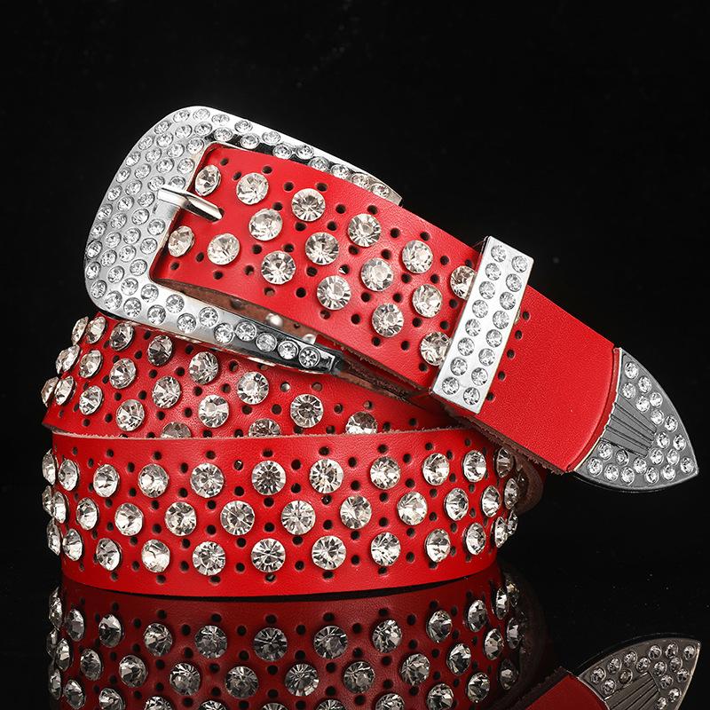 Rhinestone belt