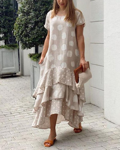 Pop Style Long Casual Dress