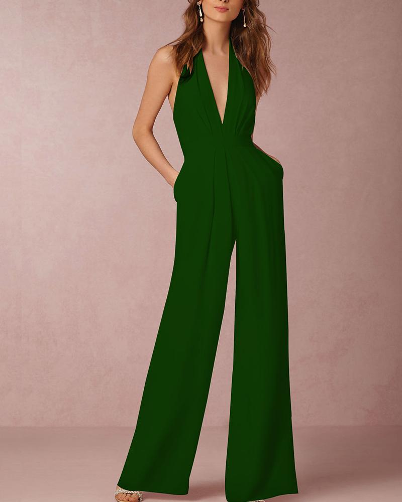 Sexy Sleeveless Jumpsuit