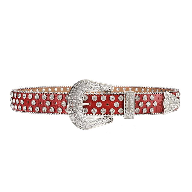 Rhinestone belt