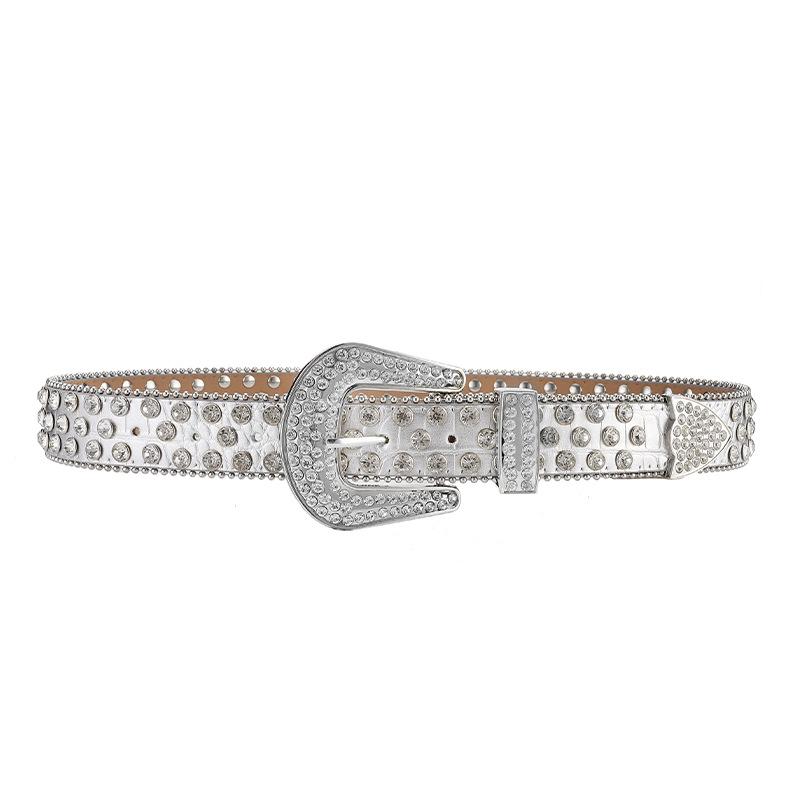 Rhinestone belt