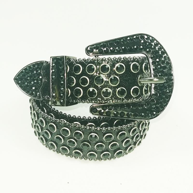 Women's diamond belt