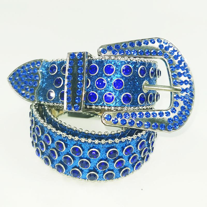 Women's diamond belt