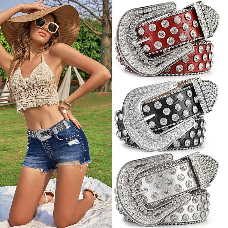 Rhinestone belt