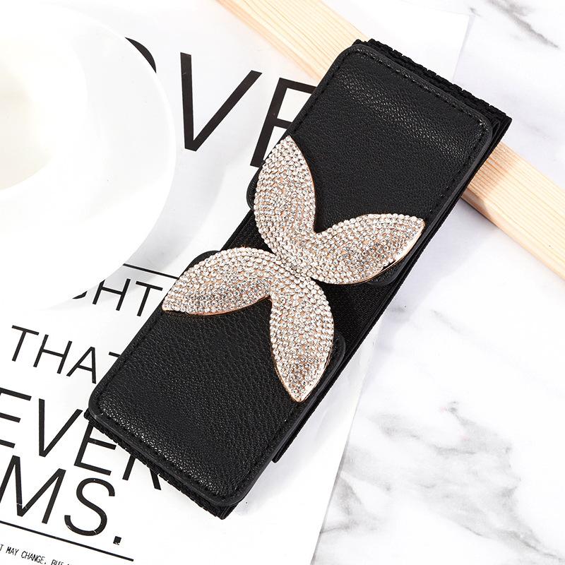 Fashionable and versatile elastic butterfly belt