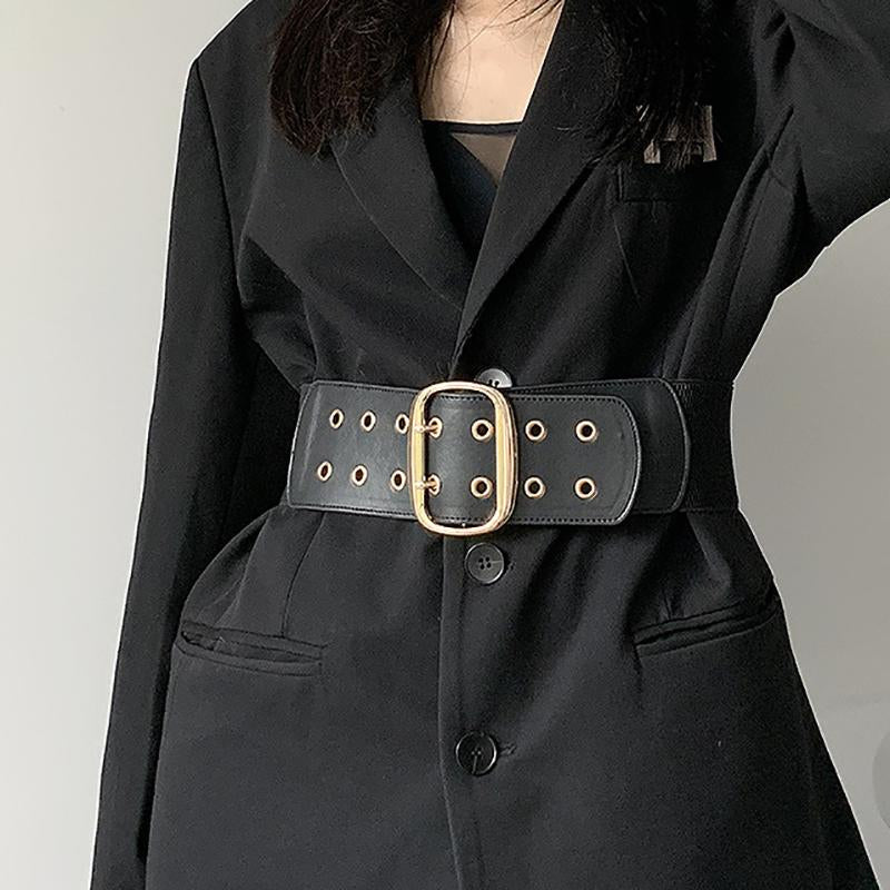 Stylish Double Eyelet Belt